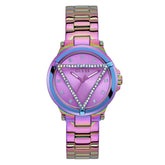 Reloj Guess Tri Glam de Dama Morado